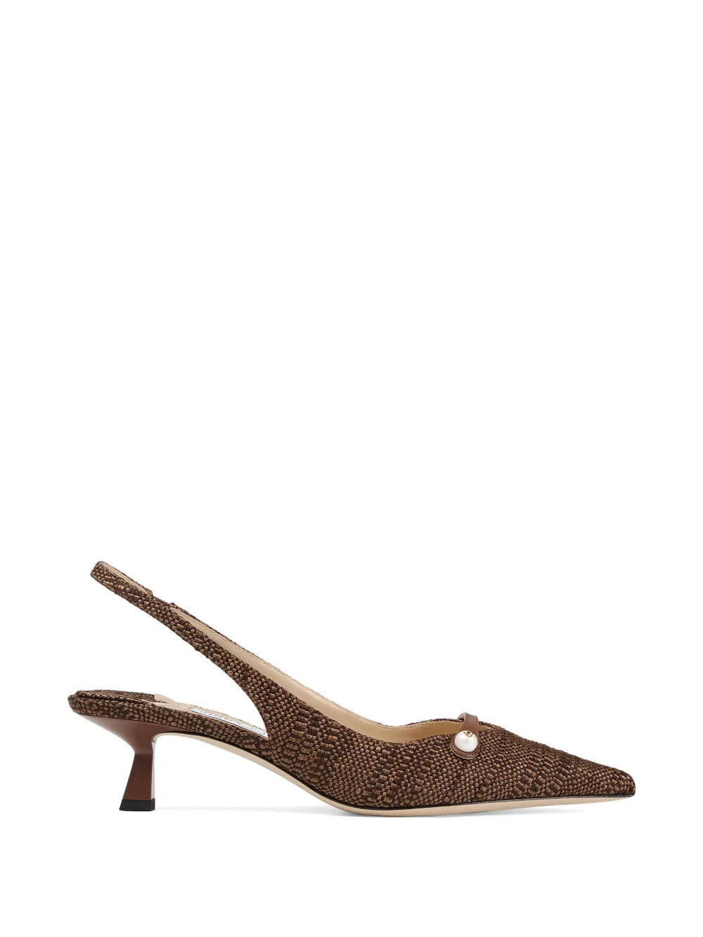 Jimmy Choo Amita Pumps mit Riemen - Braun
