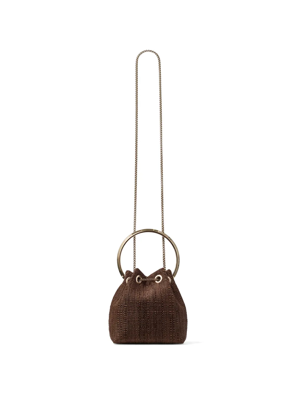 Jimmy Choo Bon bucket-tas Bruin