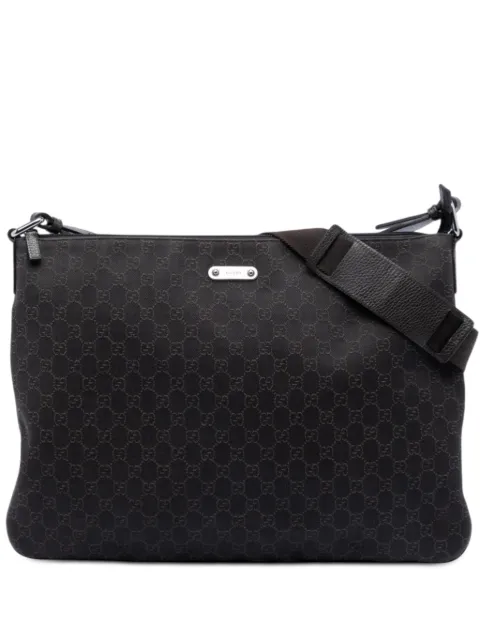 Gucci Pre-Owned bolsa crossbody GG Denim 2016-2026