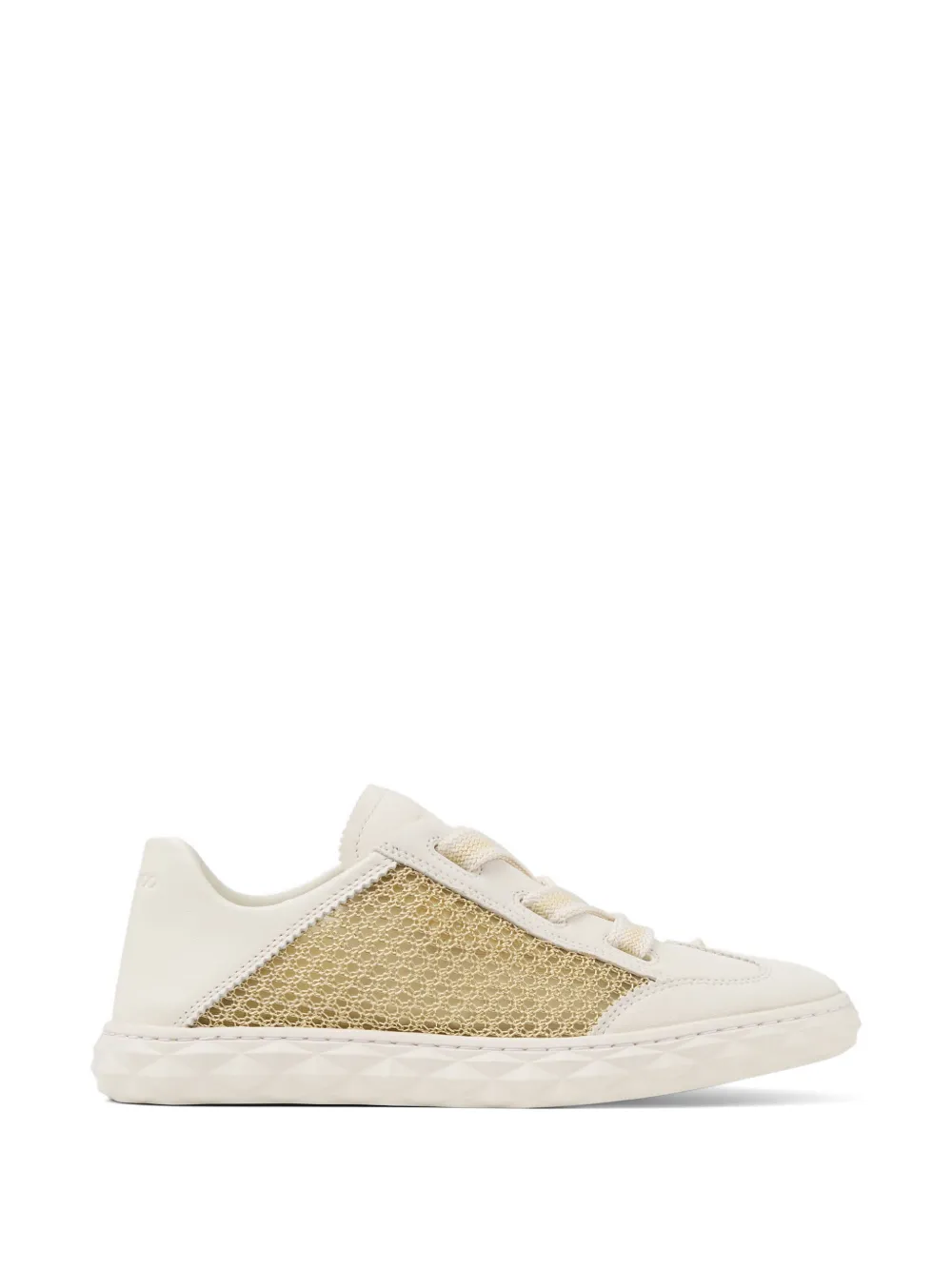 Jimmy Choo Diamond Light Flex Sneakers - Nude