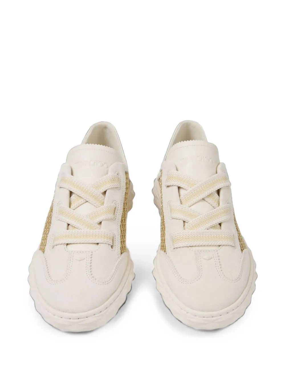 Jimmy Choo Diamond Light Flex F Sneakers in Neutrals, view 4