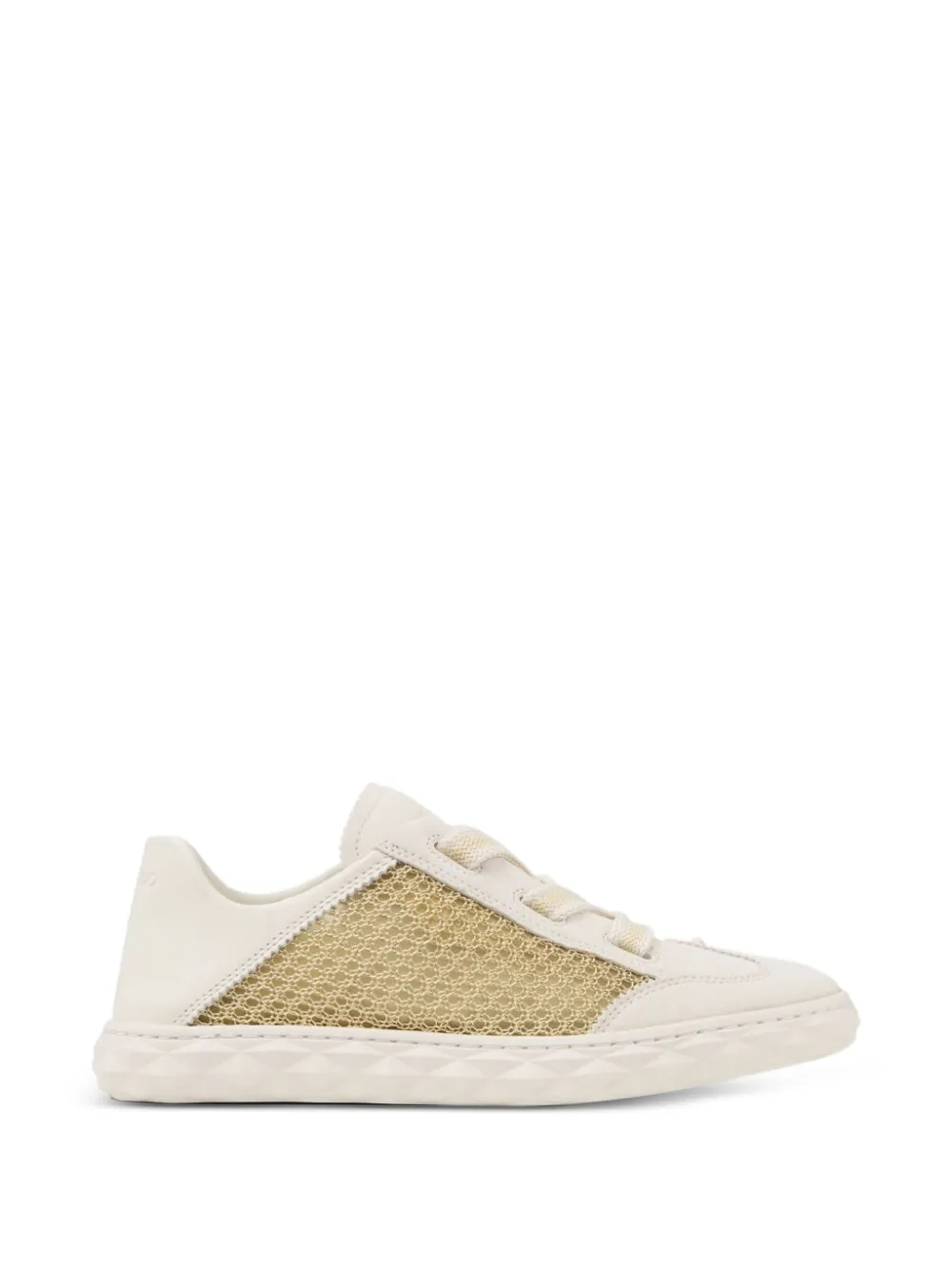 Jimmy Choo Diamond Light Flex Sneakers - Nude