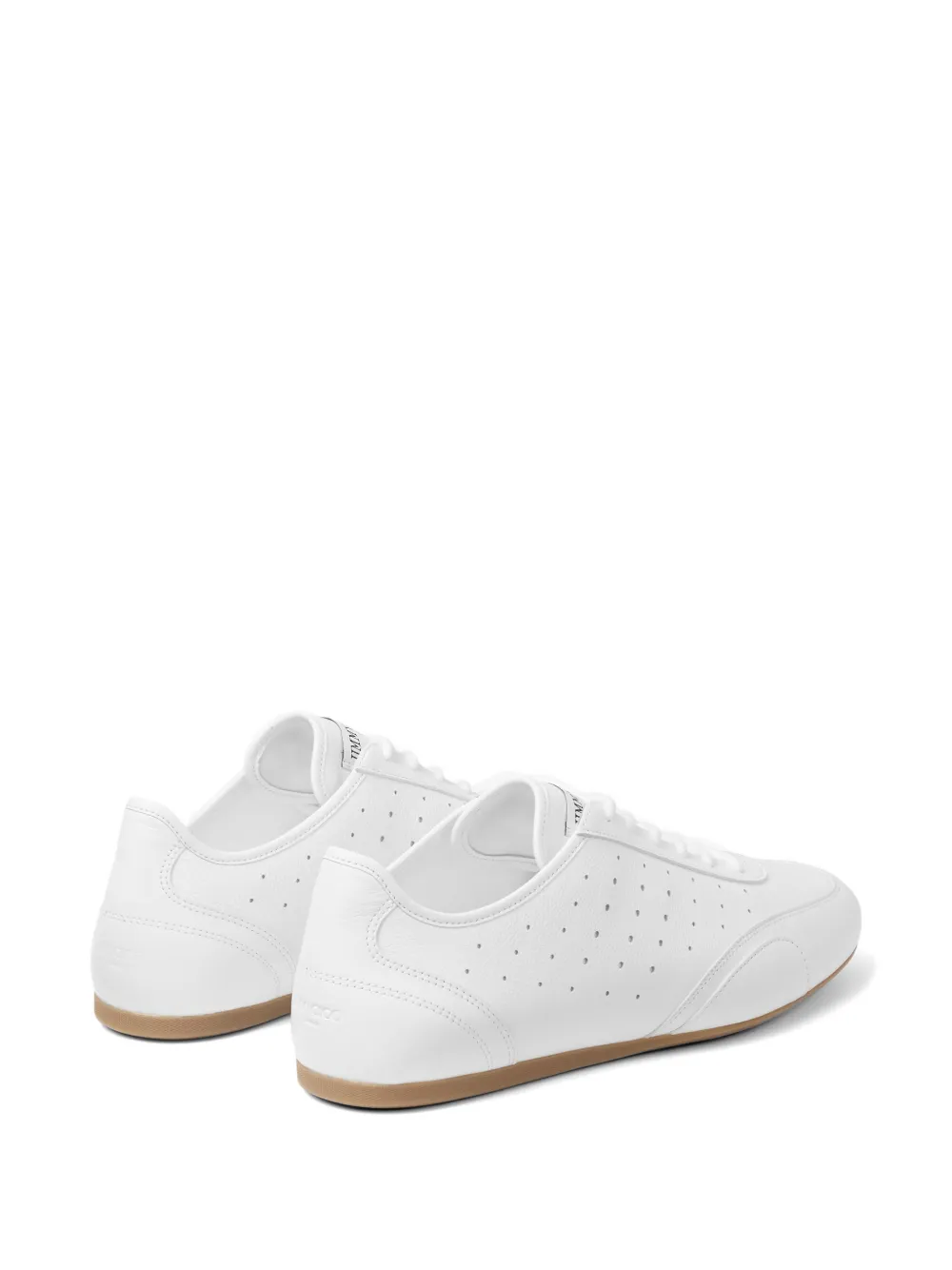 Jimmy Choo Sunny geperforeerde sneakers Wit