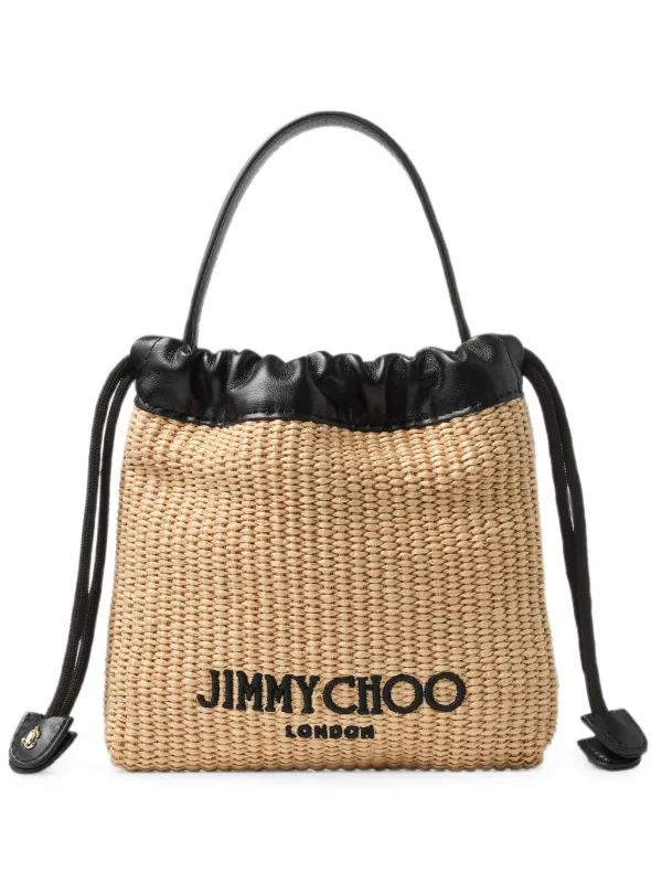 Jimmy Choo ドローストリング クラッチバッグ | ニュートラル