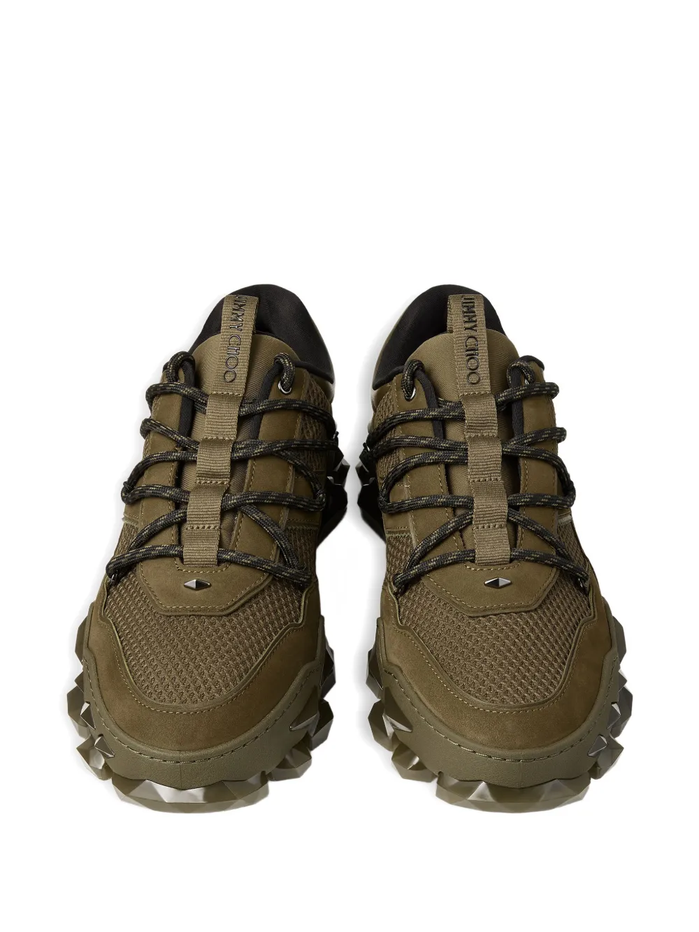 Jimmy Choo Diamond X II sneakers Groen