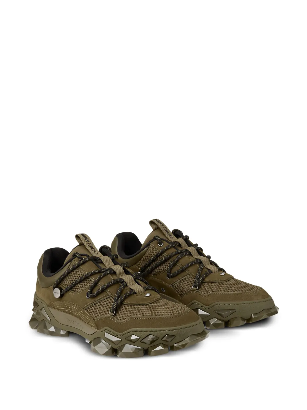 Jimmy Choo Diamond X II sneakers Groen