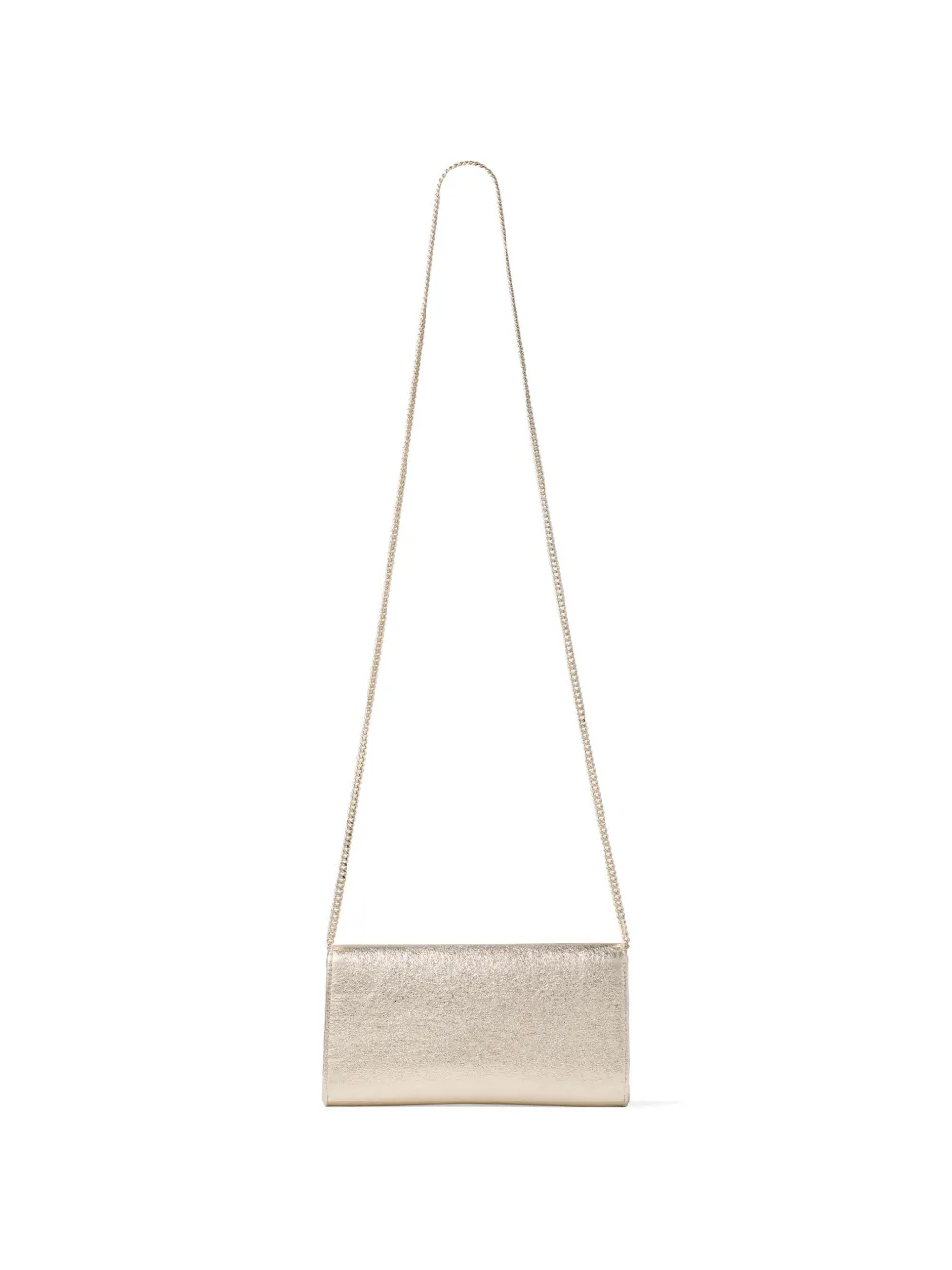 Jimmy Choo Emmie clutch met glitters-effect Goud