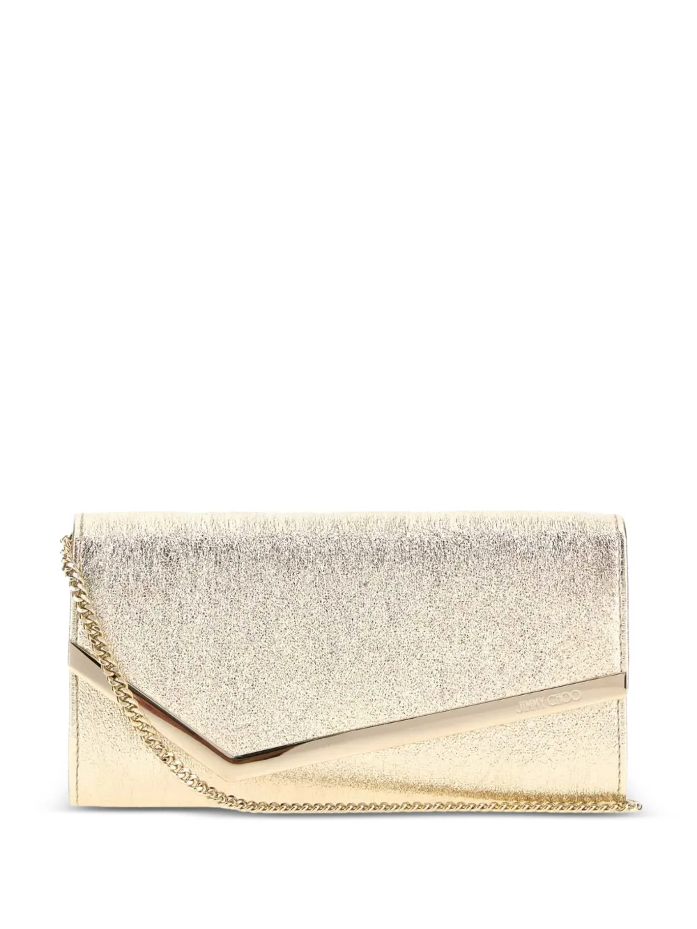 Jimmy Choo Emmie clutch bag - Gold