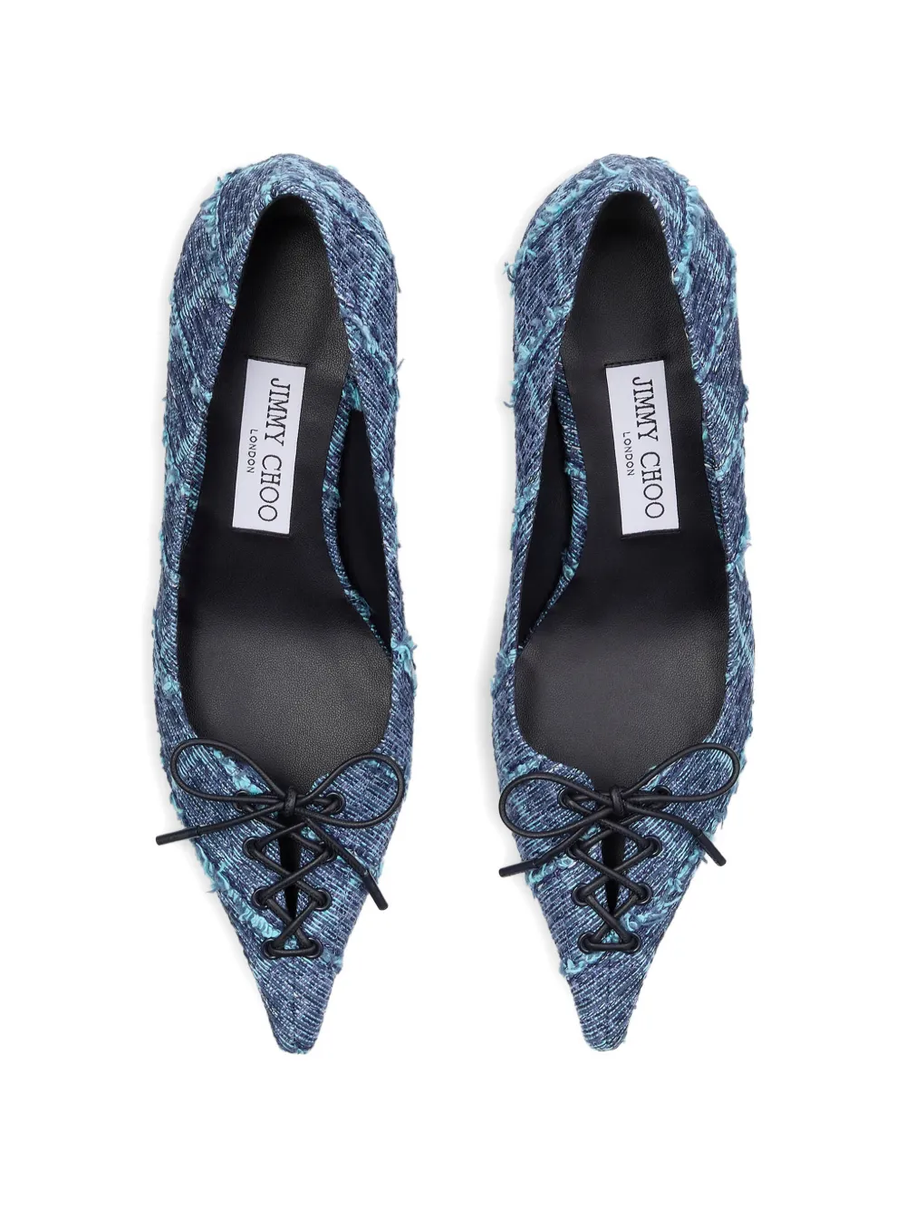 Jimmy Choo Scarlett 50 pumps met veters Blauw
