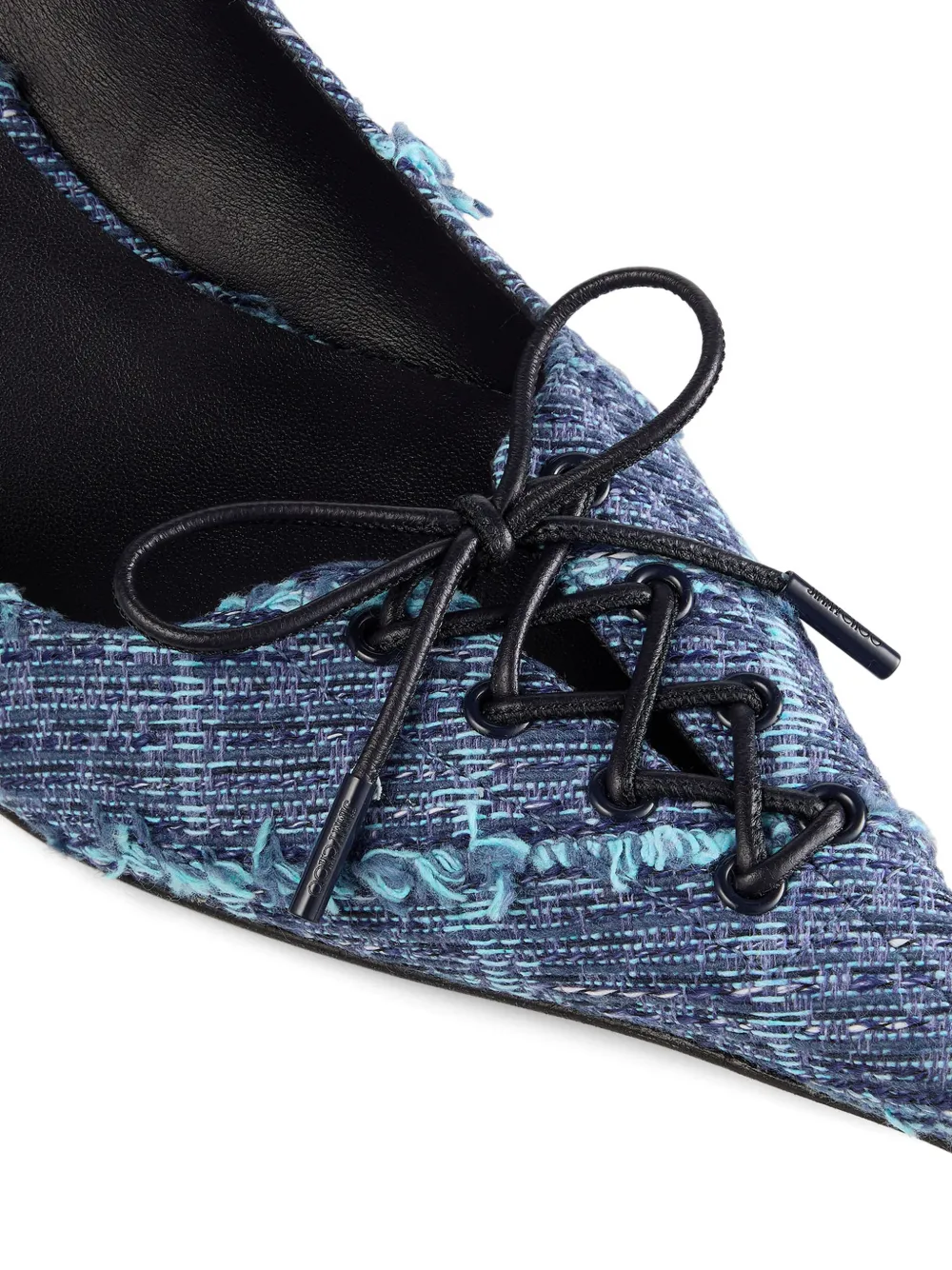 Jimmy Choo Scarlett 50 pumps met veters Blauw