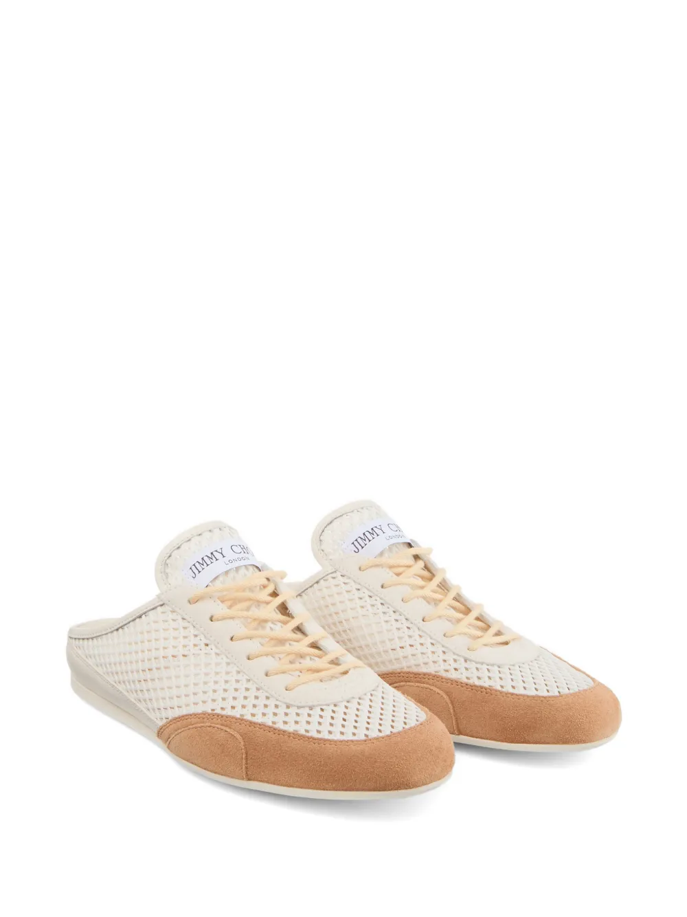 Jimmy Choo Sunny sneakers met mesh vlak Wit
