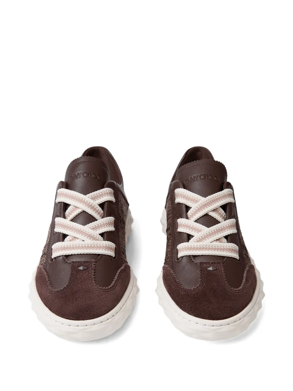 Jimmy Choo Diamond Light Flex sneakers Bruin