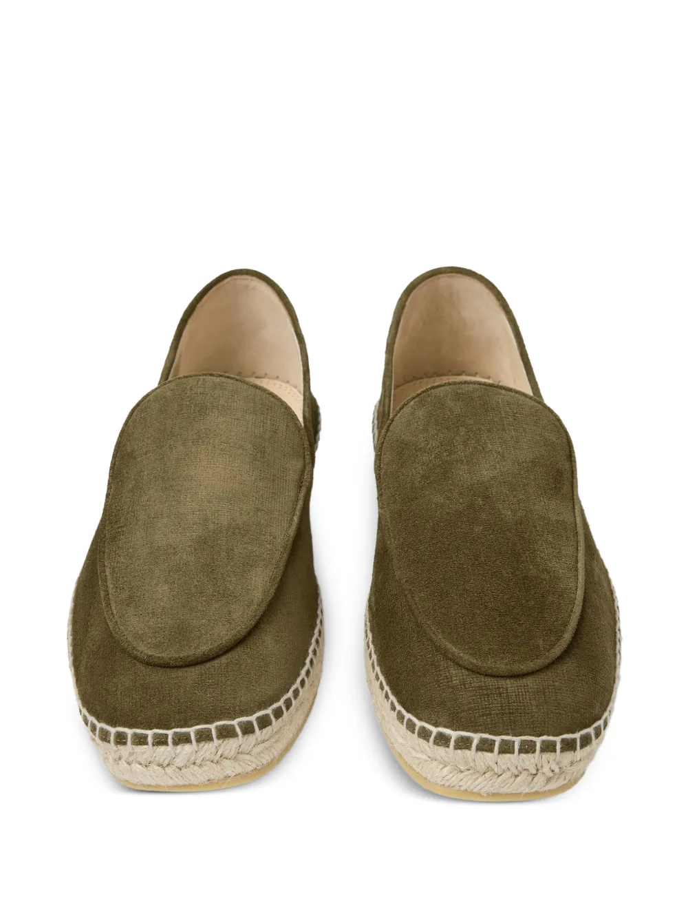 Jimmy Choo Vine espadrilles met fluwelen effect Groen
