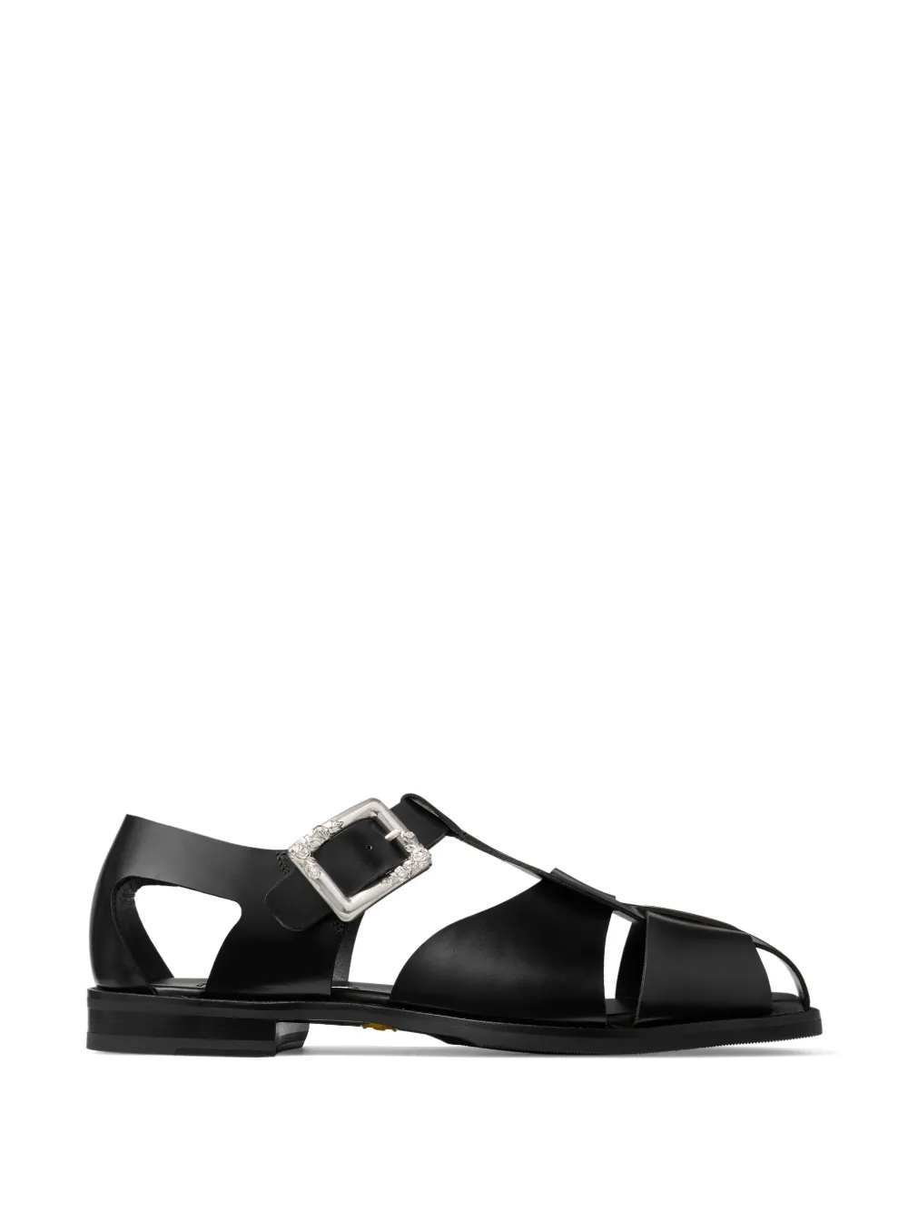 Jimmy Choo Sol buckled-detail sandals - Black