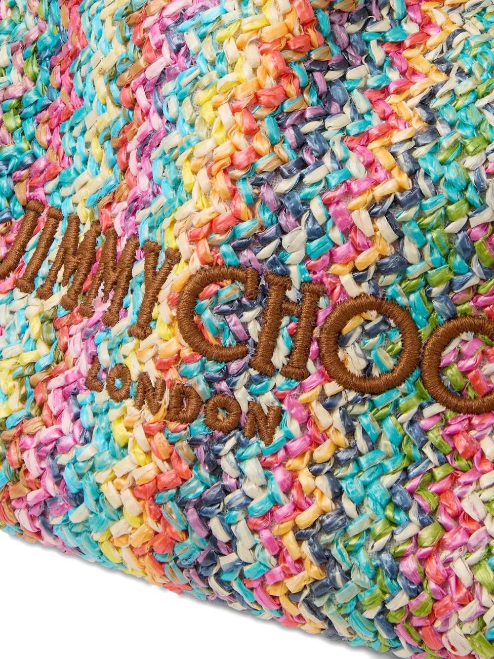 Jimmy Choo Tas met trekkoord en handvat Bruin