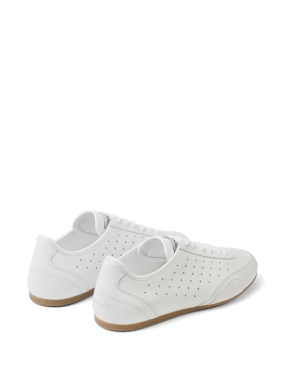 Jimmy Choo Sunny perforated sneakers Wit