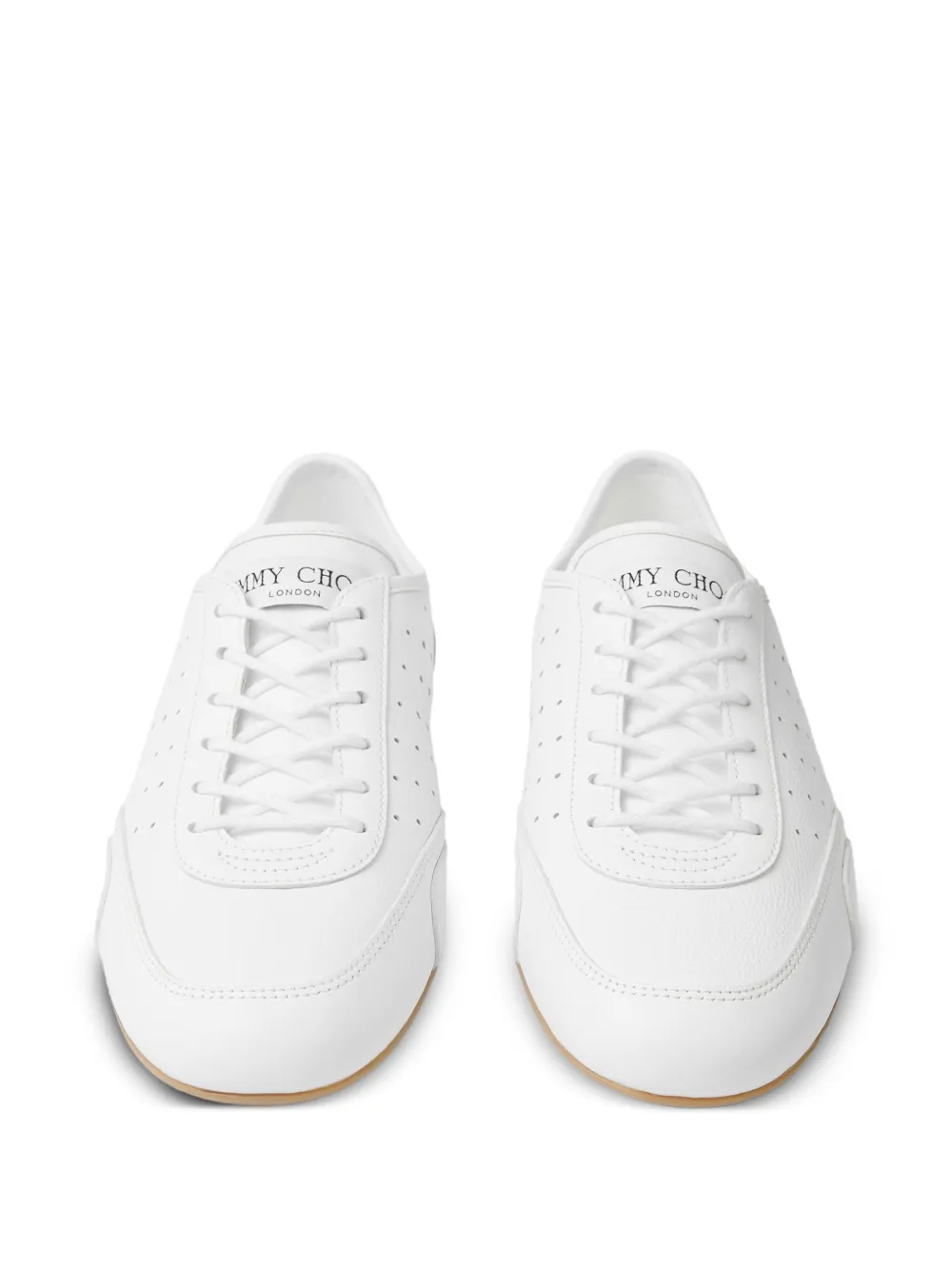 Jimmy Choo Sunny perforated sneakers Wit
