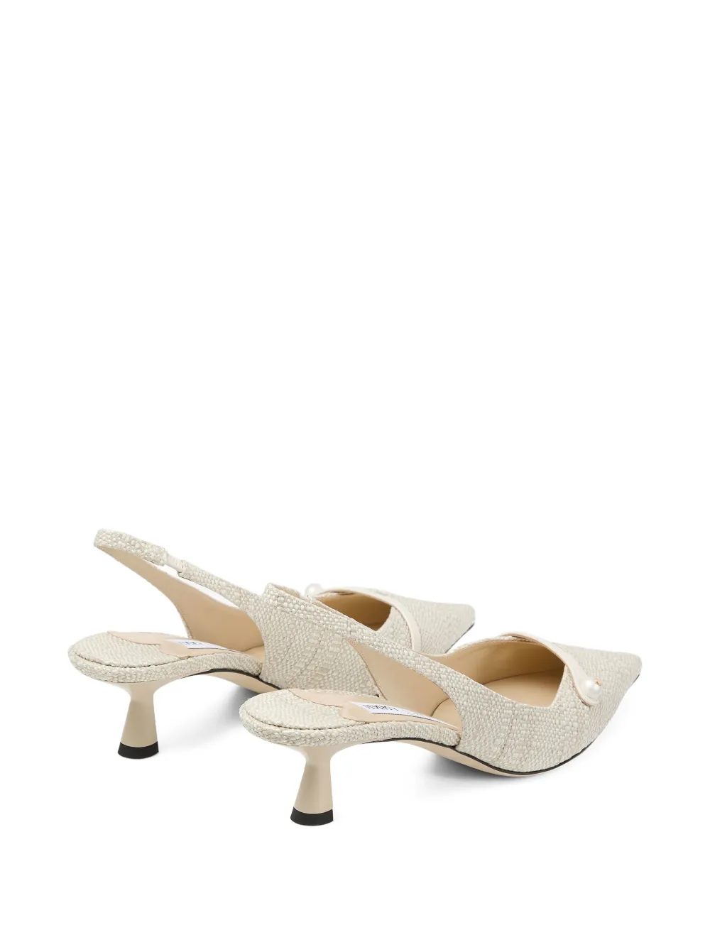 Jimmy Choo Amita 45 slingback pumps Beige