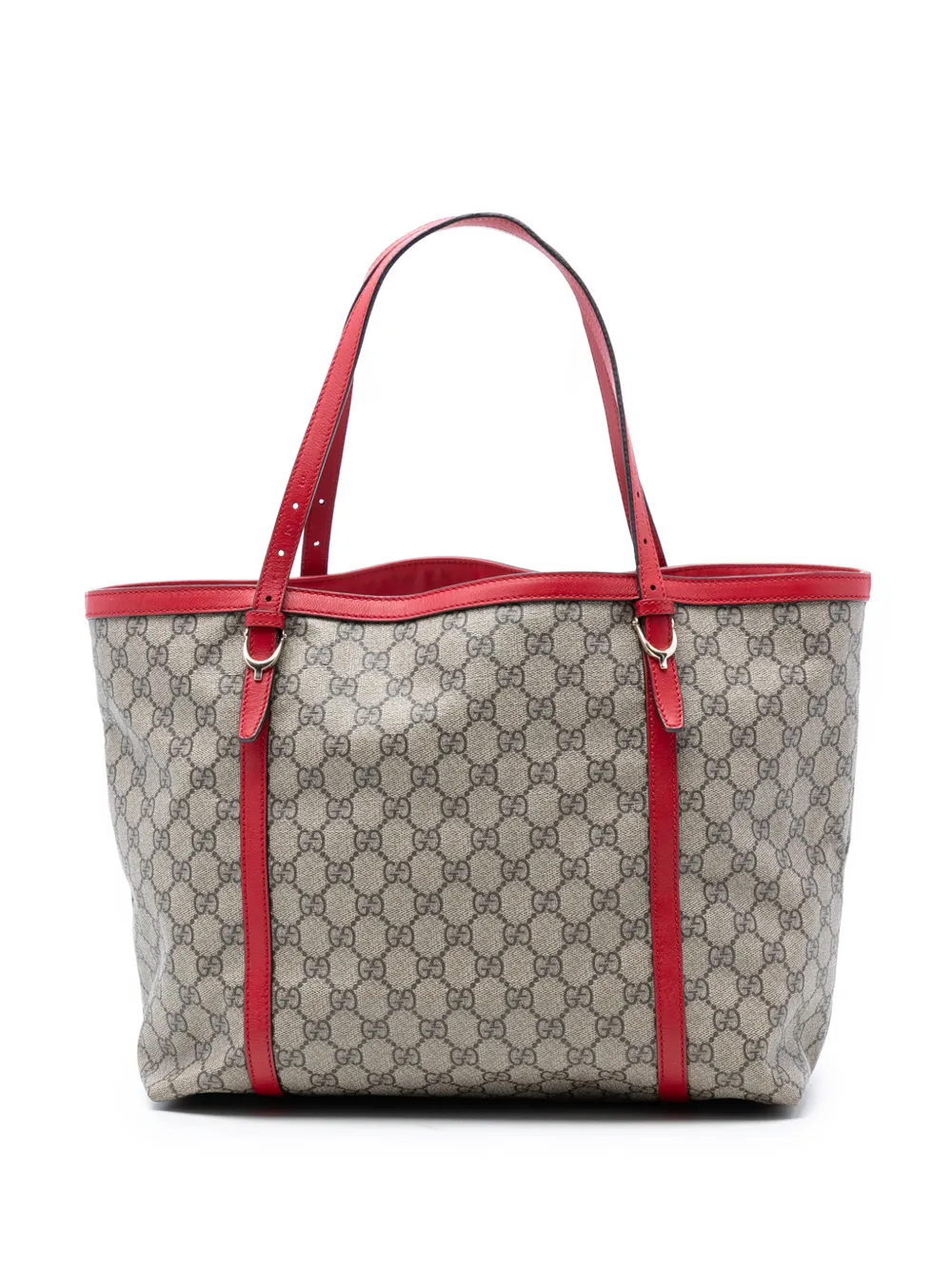 Gucci Pre-Owned 2016-2025 GG Supreme Nice tote bag - Rosso
