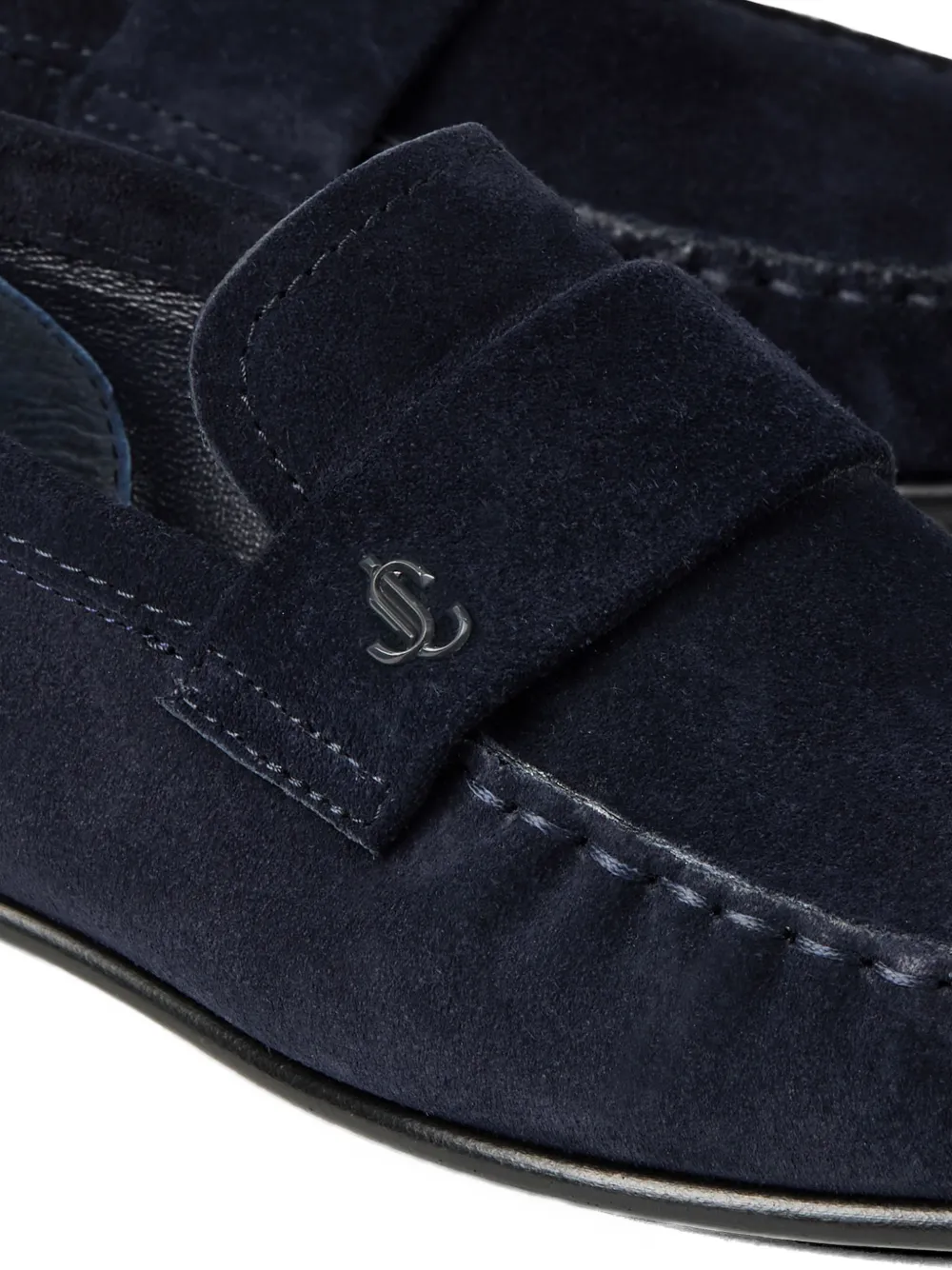 Jimmy Choo Ellis F suede loafers Blauw