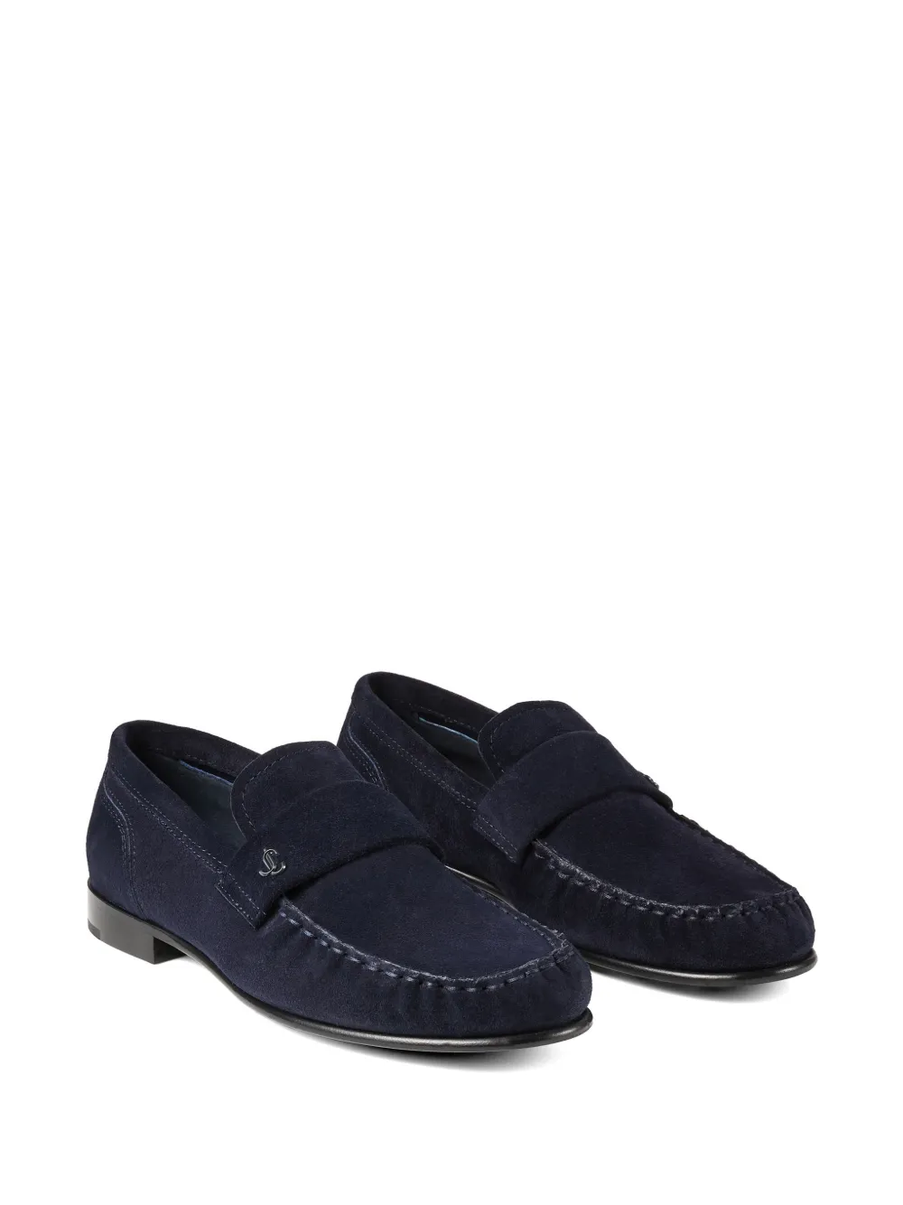 Jimmy Choo Ellis F suede loafers Blauw
