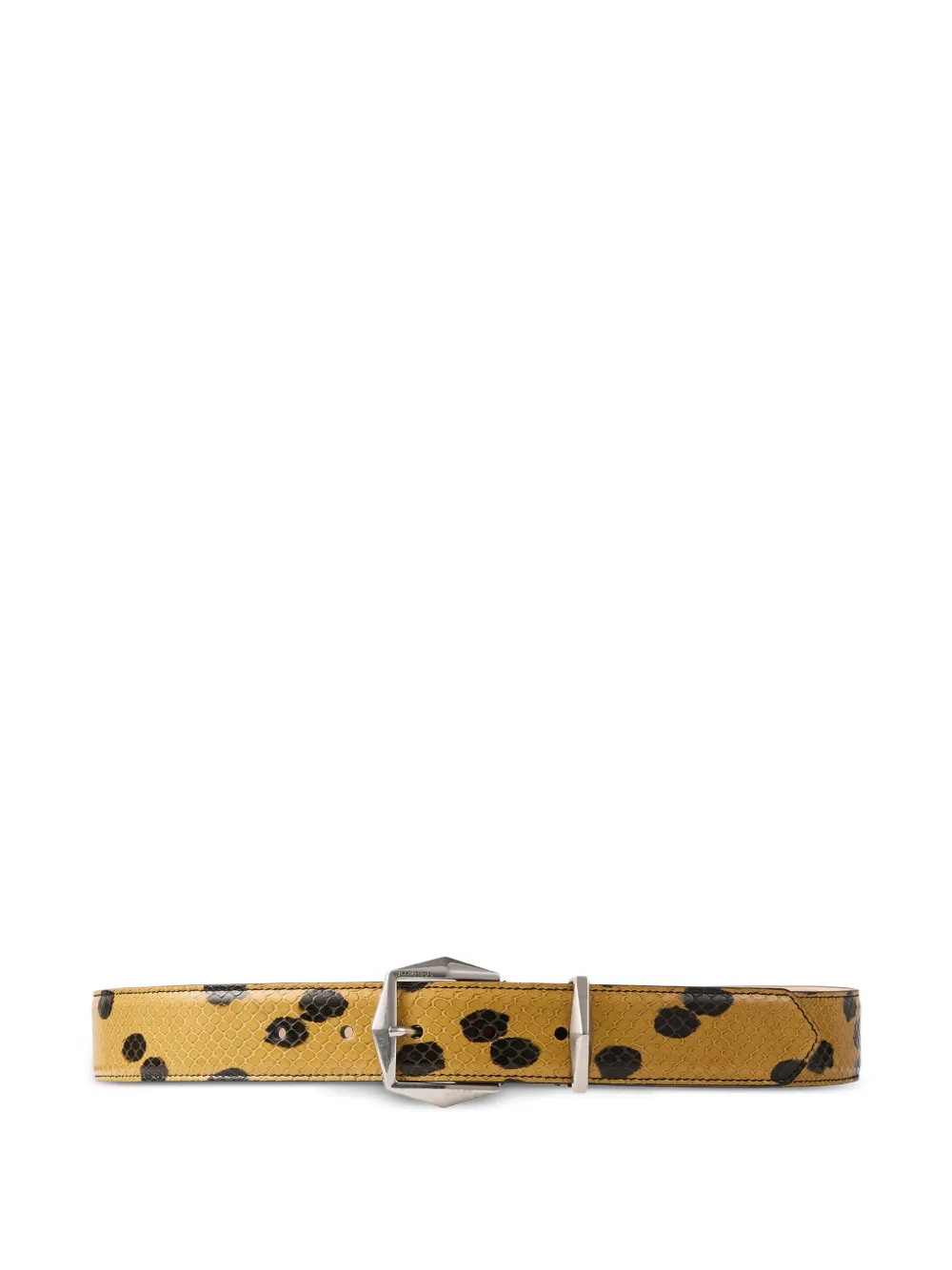 Jimmy Choo Diamond buckle belt - Toni neutri