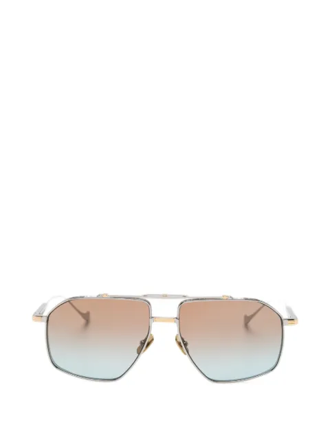 Cutler & Gross Kensington geometric-frame sunglasses