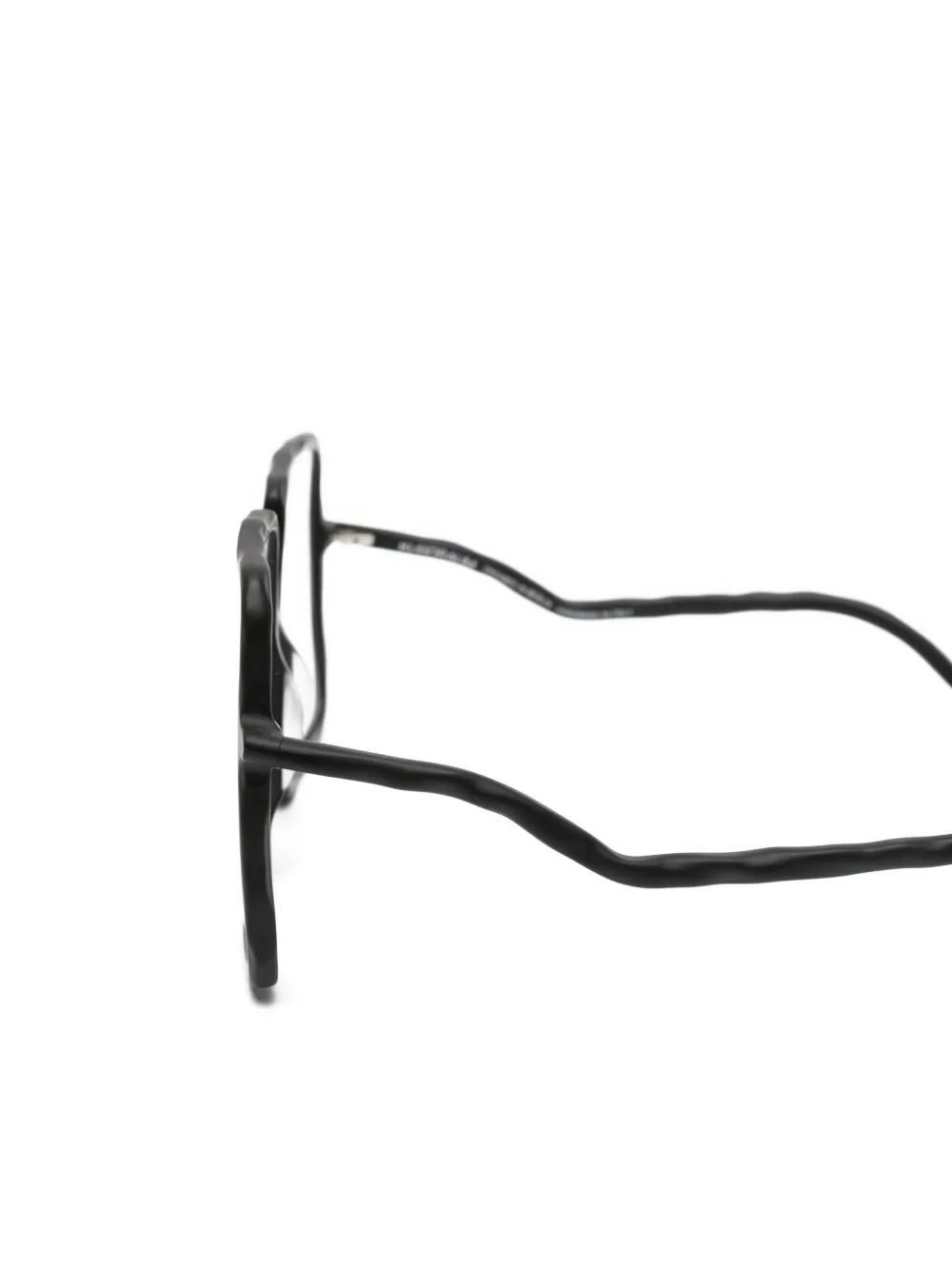 Kuboraum Maske L12 bril met vierkant montuur Zwart