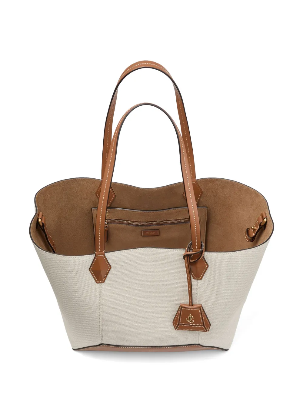 Jimmy Choo Diamond shopper Beige