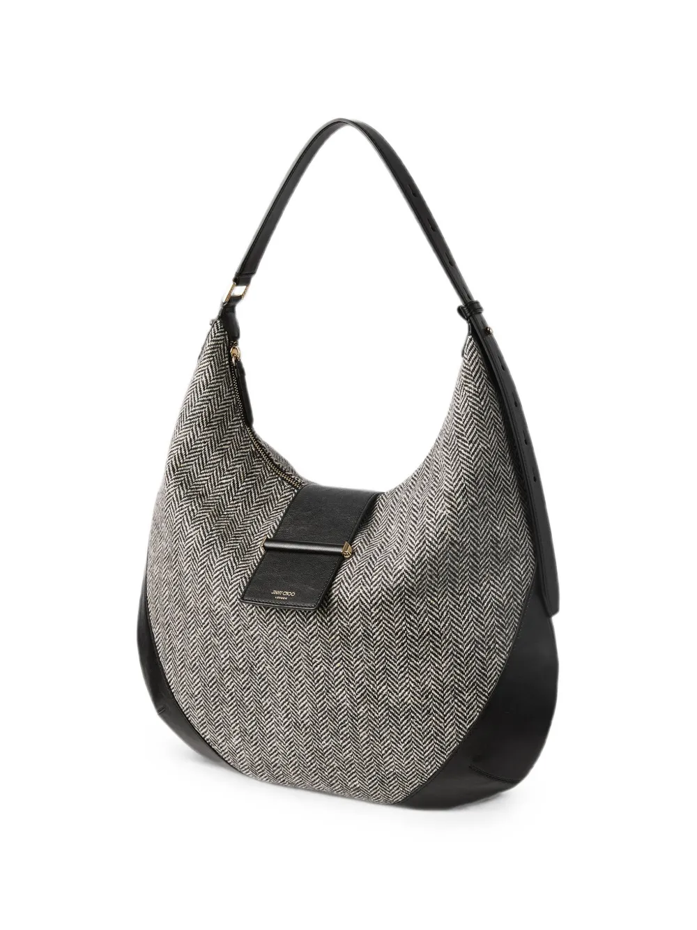 Jimmy Choo Medium Bar schoudertas Beige