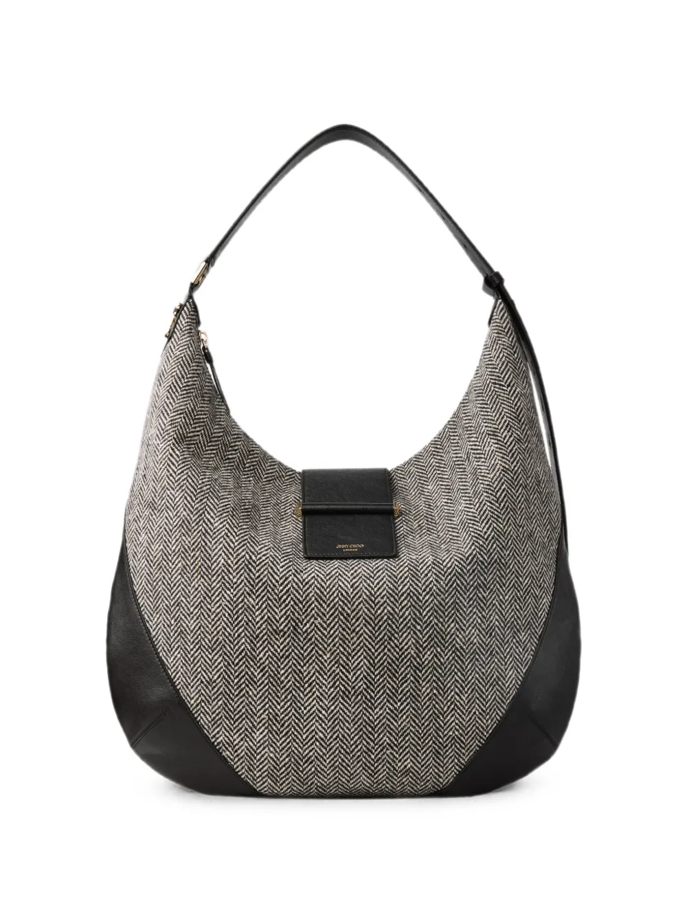 Jimmy Choo Bar hobo medium shoulder bag - Toni neutri