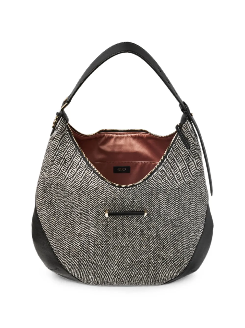 Jimmy Choo Medium Bar schoudertas Beige