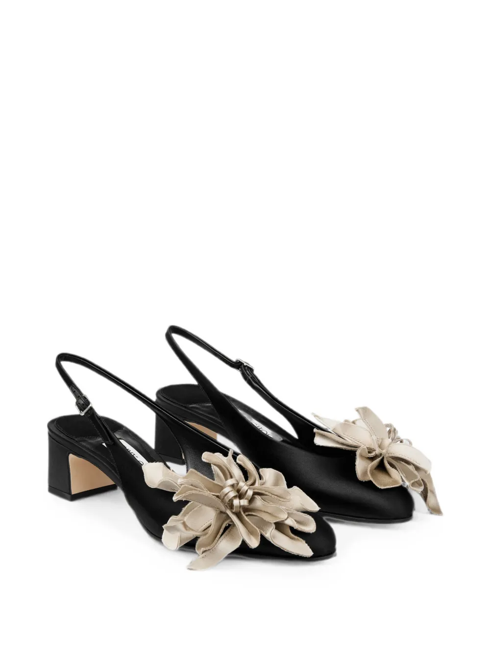 Jimmy Choo Eyla slingback 45 pumps Zwart