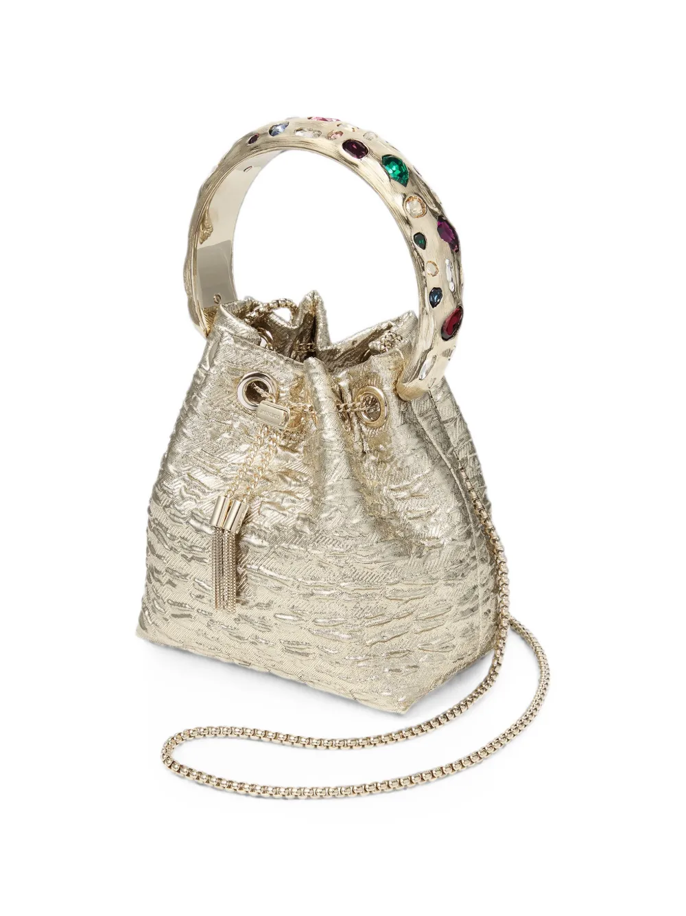 Jimmy Choo Bon bucket-tas Goud