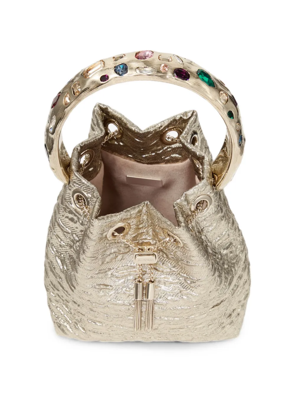 Jimmy Choo Bon bucket-tas Goud