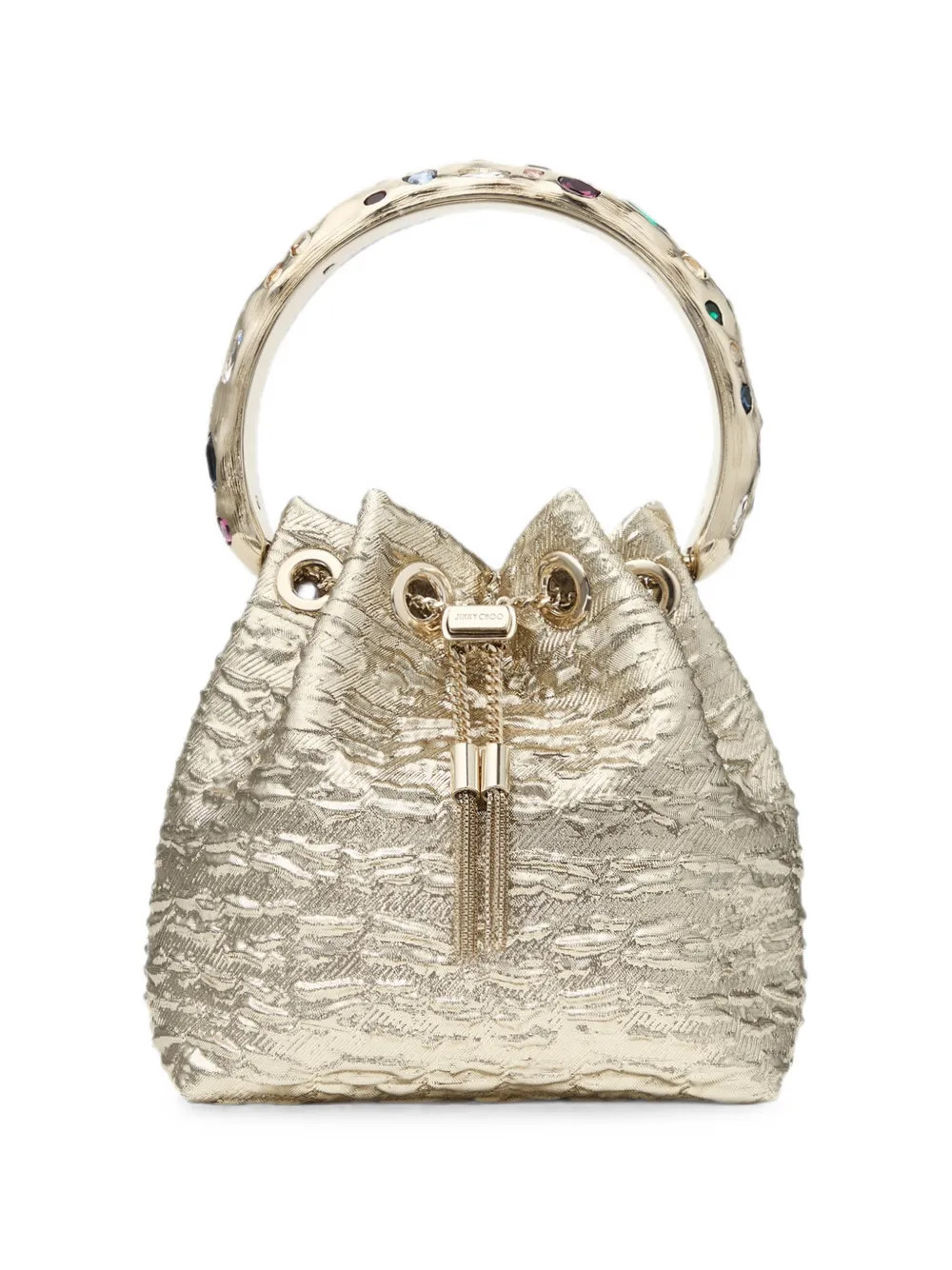 Jimmy Choo Bon Bon bucket bag - Oro