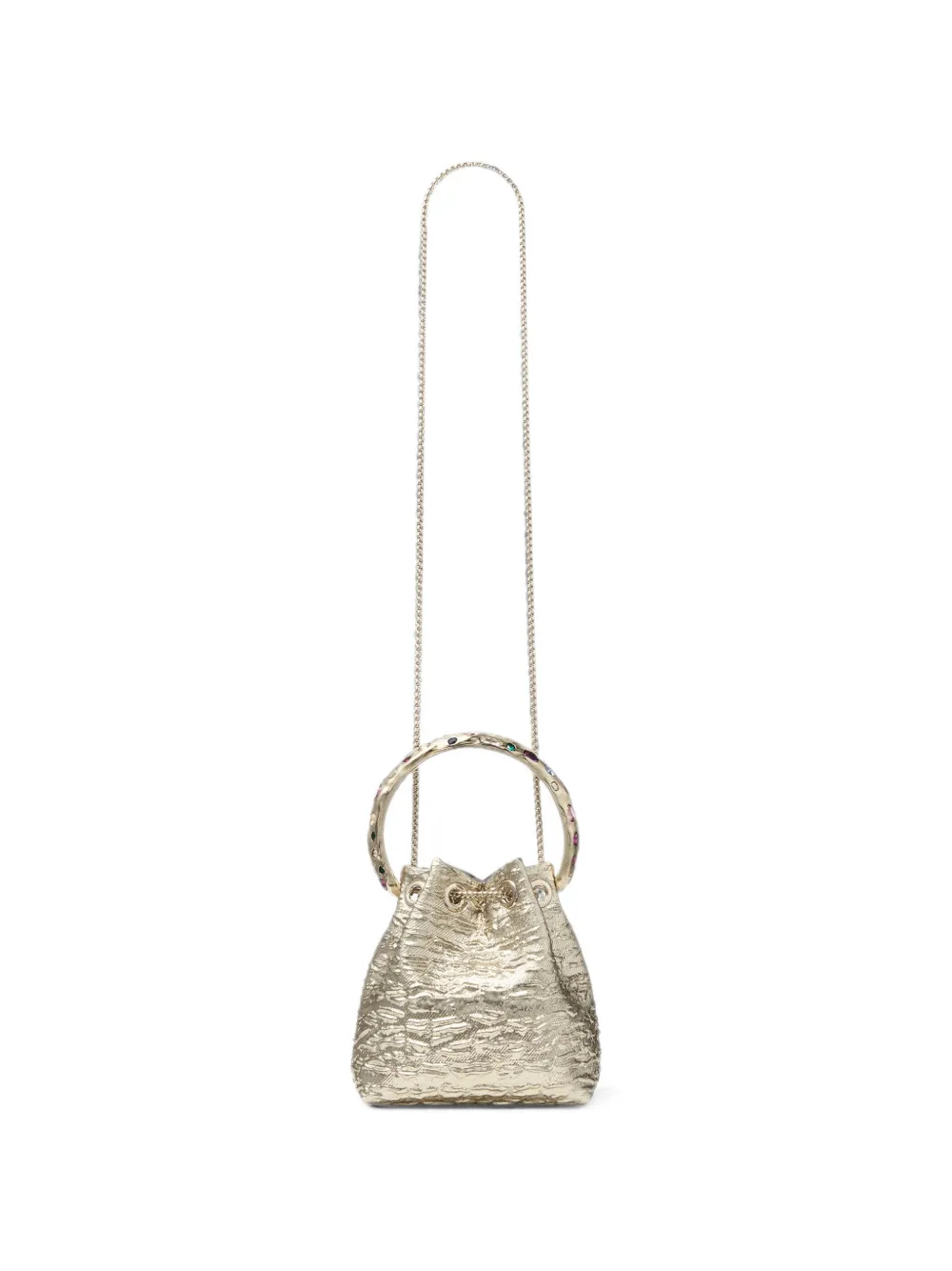 Jimmy Choo Bon bucket-tas Goud