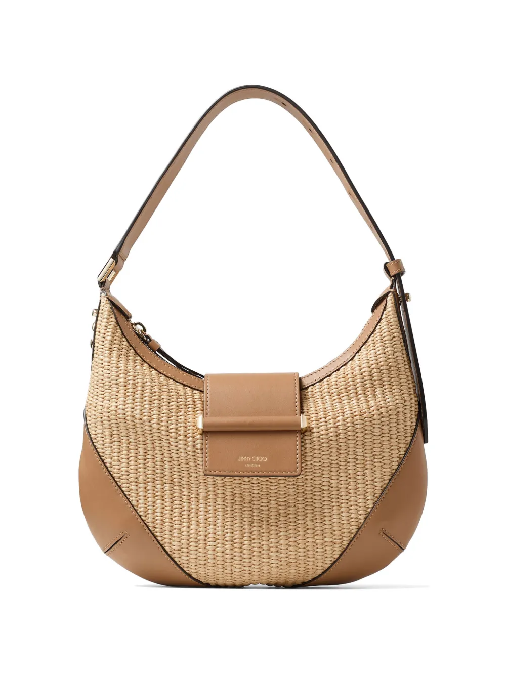 Jimmy Choo Bar Hobo small shoulder bag - Neutrals