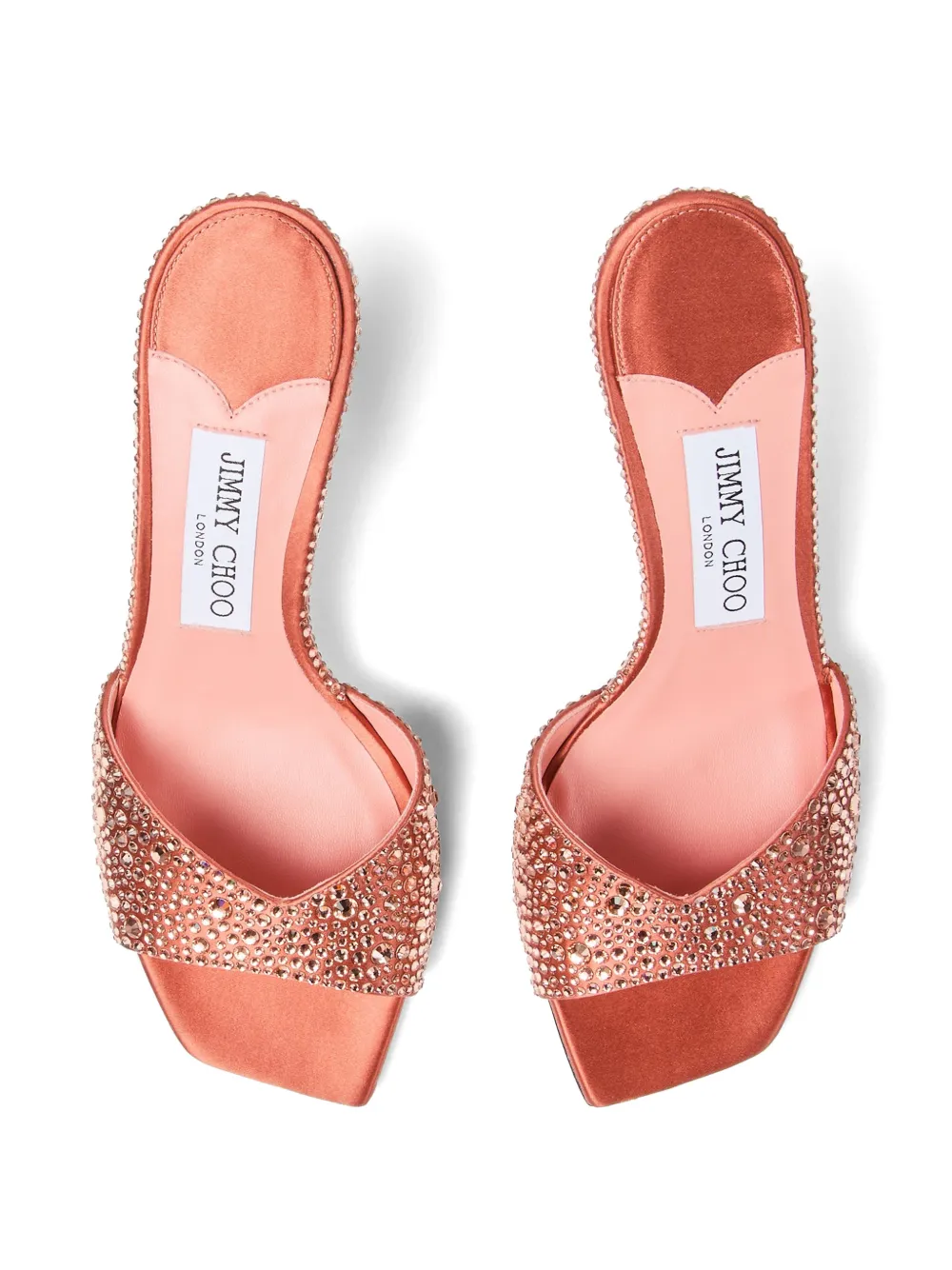 Jimmy Choo Skye 70 sandalen Roze