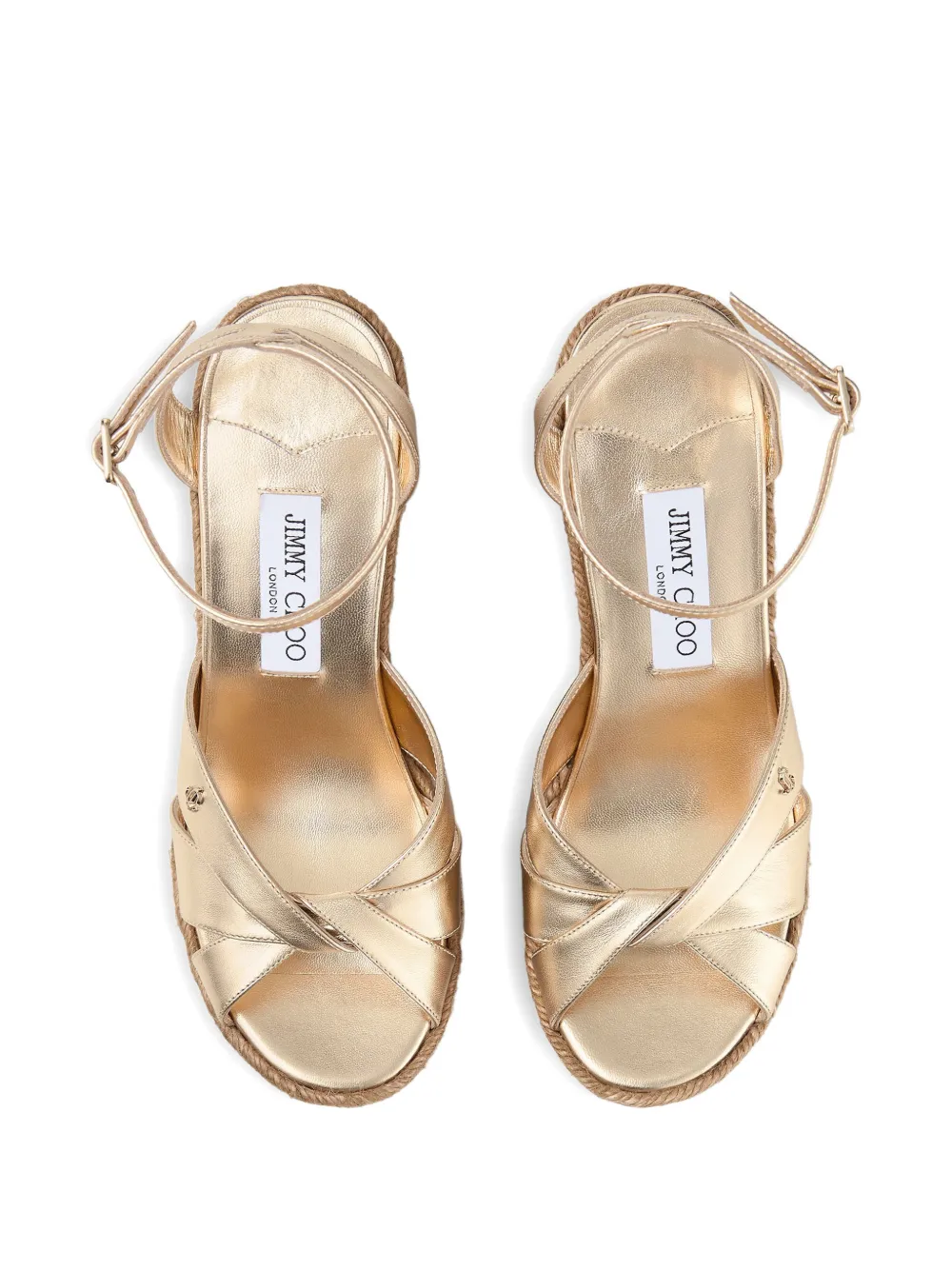 Jimmy Choo Korra espadrilles Goud