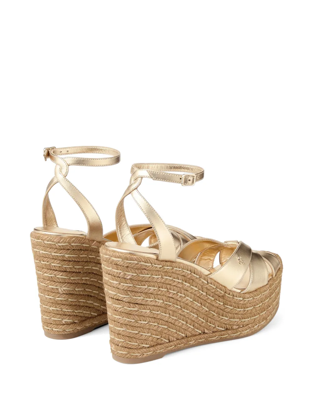 Jimmy Choo Korra espadrilles Goud