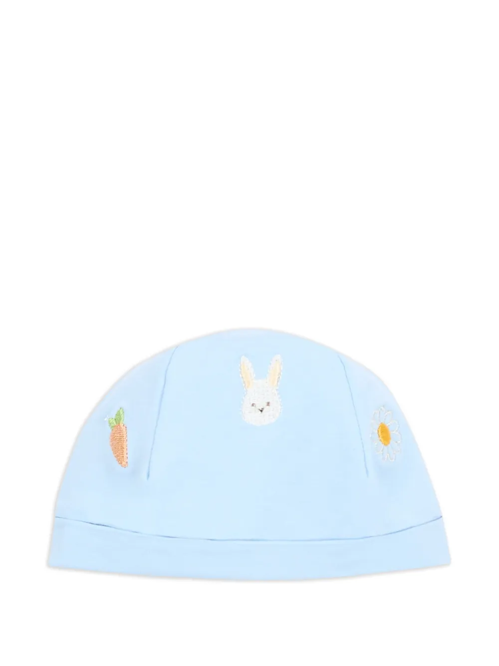 Le Boo Beebè embroidered beanie - Blu