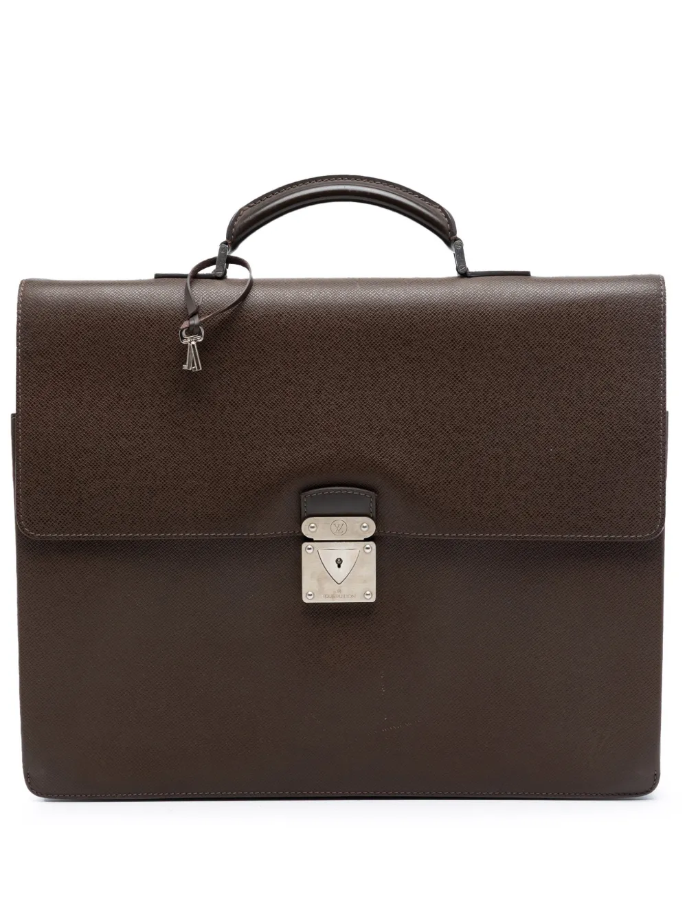 Louis Vuitton Pre-Owned 2005 Taiga Laguito business bag - Brown