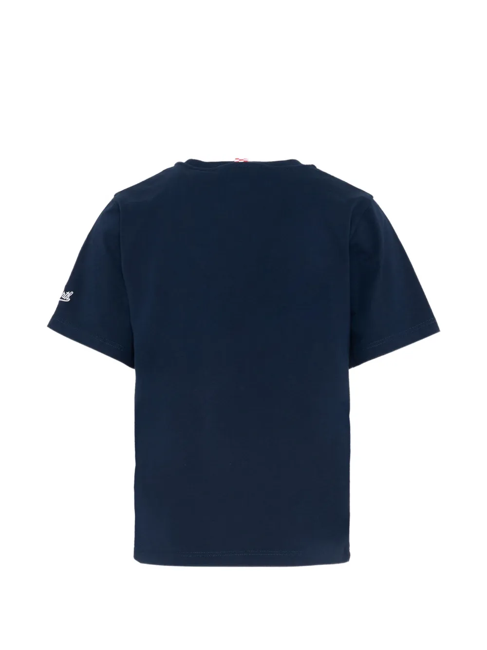 MC2 Saint Barth Kids T-shirt met borstzak Blauw