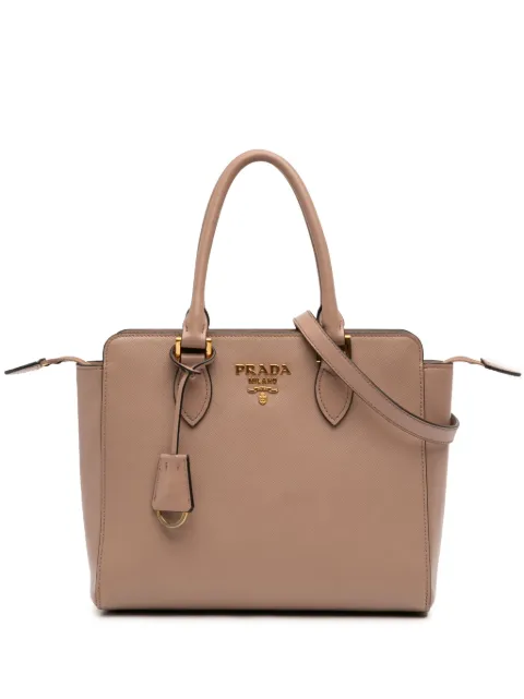 Prada Pre-Owned Borsa tote convertibile Lux Zip 2010-2025