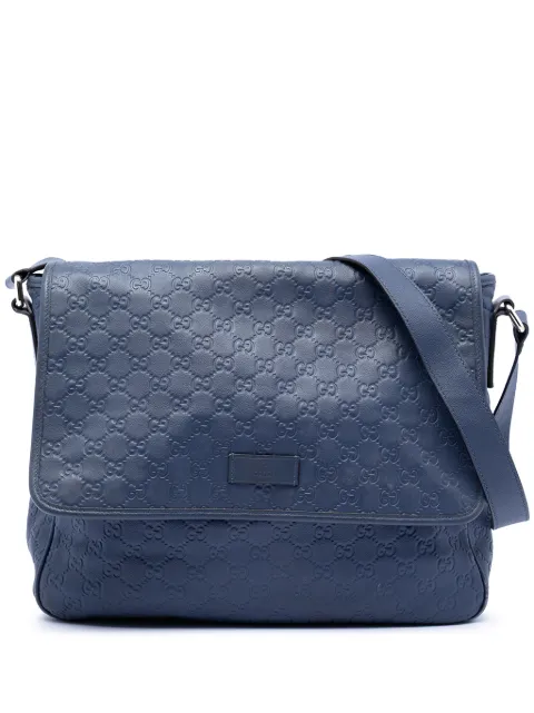 Gucci Pre-Owned 2016-2025 Guccissima Messenger Bag crossbody bag