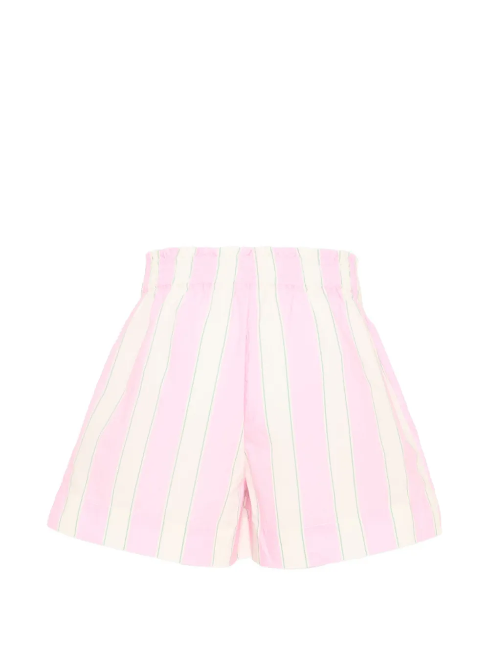MC2 Saint Barth Kids Gestreepte shorts Roze