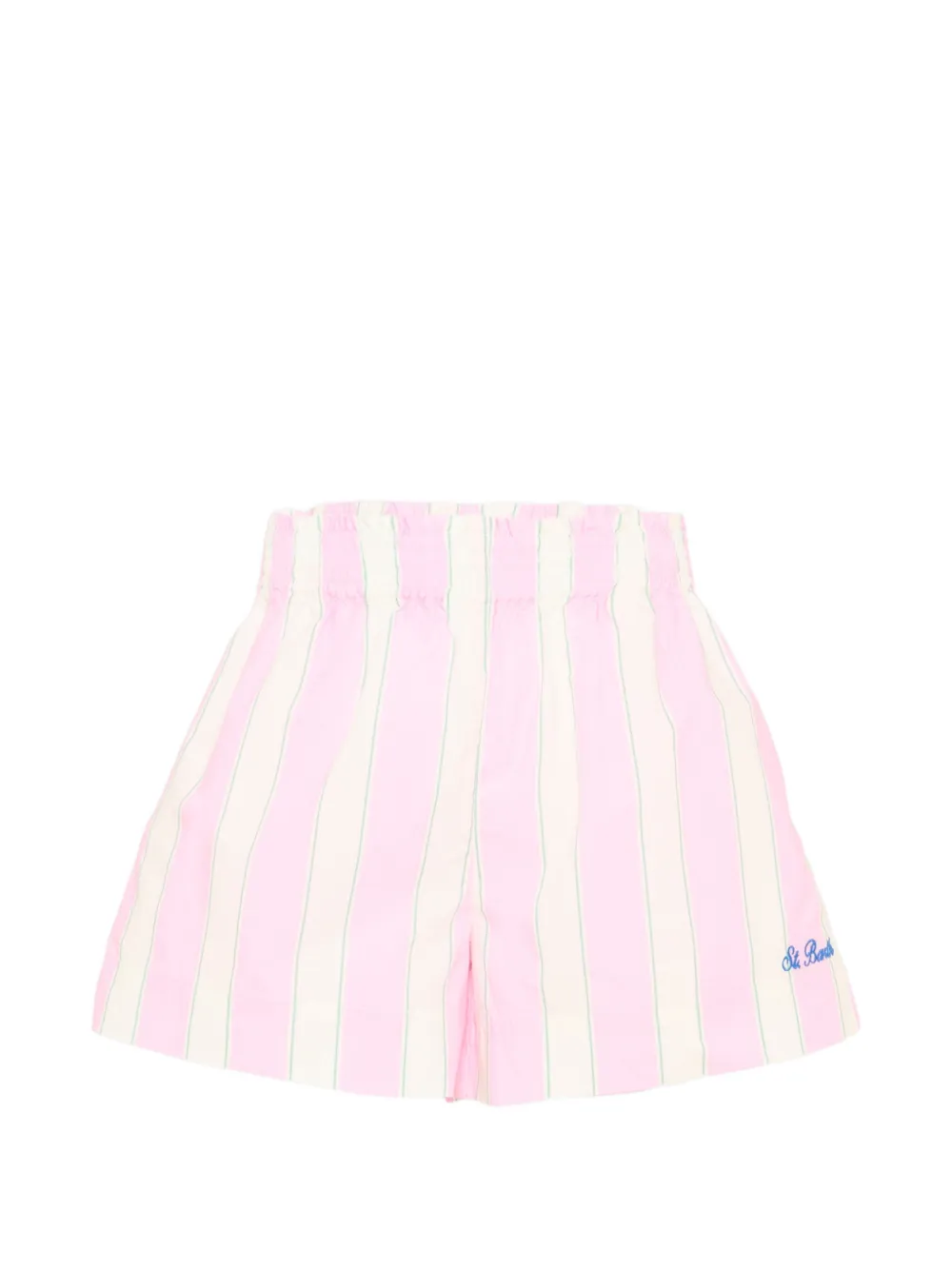 MC2 Saint Barth Kids striped shorts - Rosa