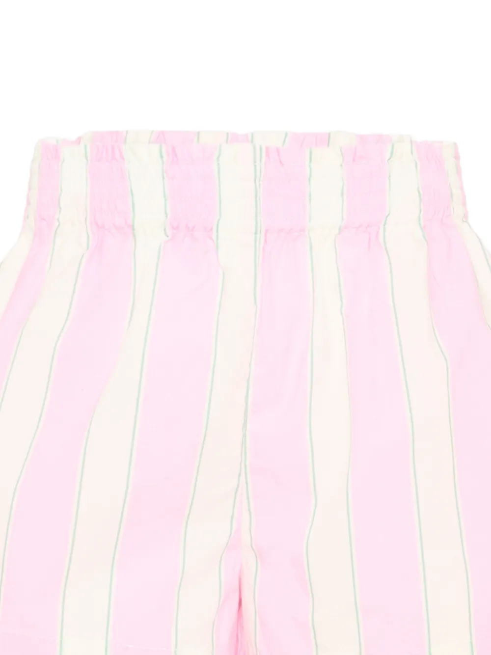 MC2 Saint Barth Kids Gestreepte shorts Roze