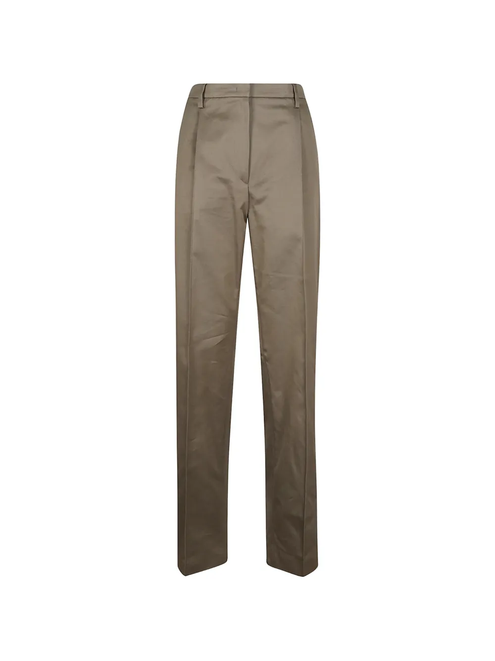 Prada pressed-crease tailored trousers - Grau